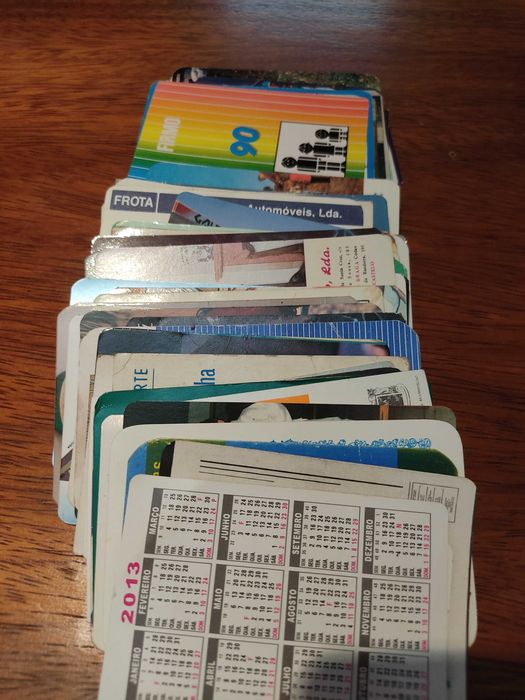 calendários antigos