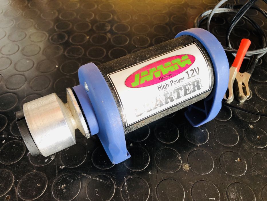 Starter avião rc aeromodelismo