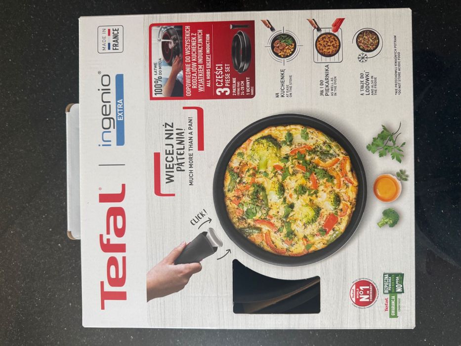 Patelnie Tefal z odłączaną rączką