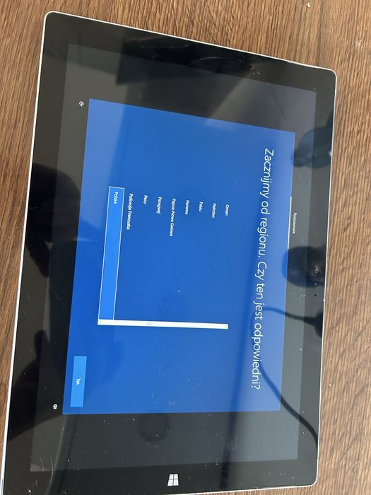 Microsoft Surface Pro i5  256GB SSD 8GB USZKODOZNUY LCD