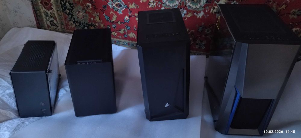 Zalman M2 MINI Grey, NZXT H510 Matte White-Black, Frontier SCOUT