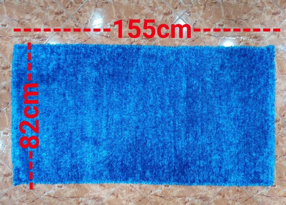 Carpete azul, tapete casa apartamento vivenda quarto sala.