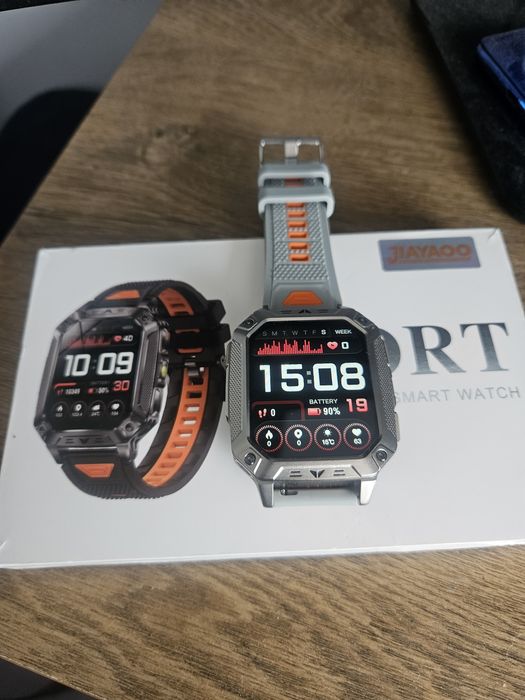 Smartwatch bateria 1400 mah , Military standard