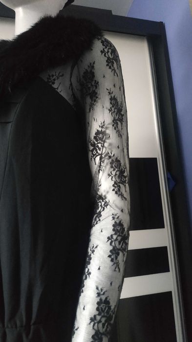 Kompletny zestaw kreacja z suknią,etolą ,torbą !