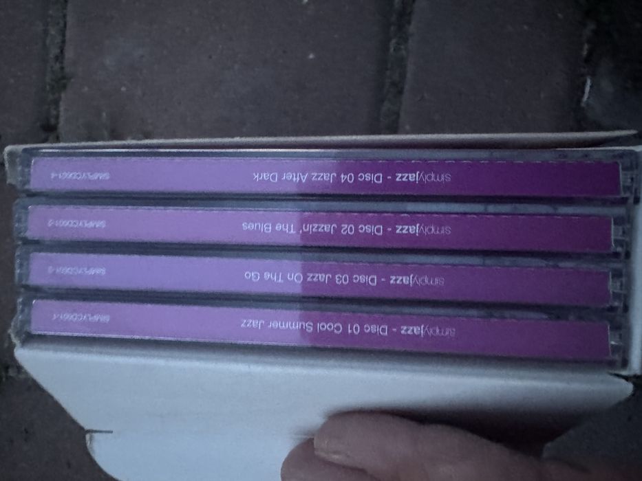 Simply jazz 4 szt plyty cd