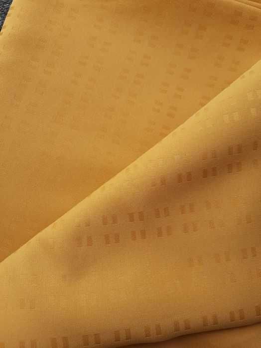 Zaslony zestaw 2 szt musztardowe