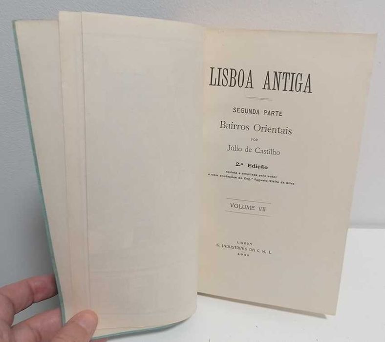 Lisboa Antiga - Bairros Orientais (Volume VII) - 1937