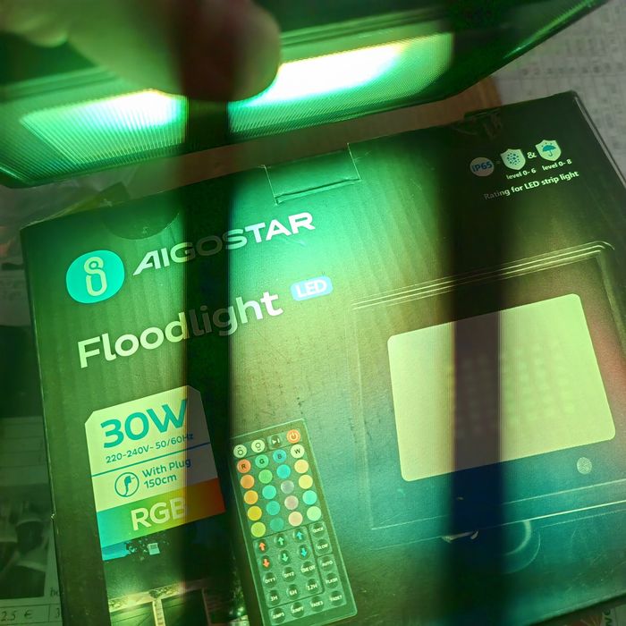 Foco Projector LED RGB