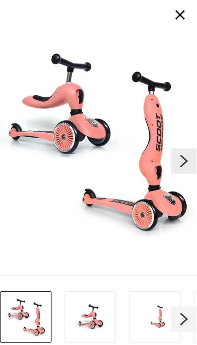 Hulajnoga Scoot and Ride Peach