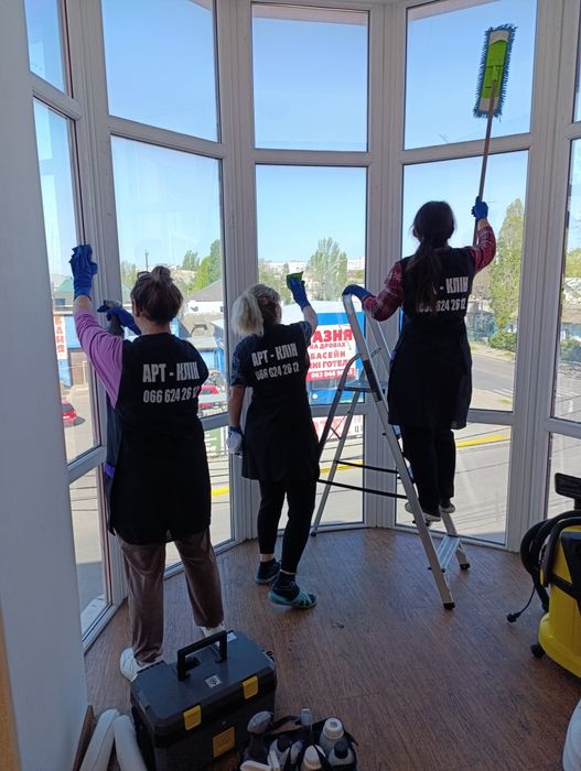 Уборка квартир. Клининг Николаев. Химчистка. Мойка окон. Уборка. Фасад