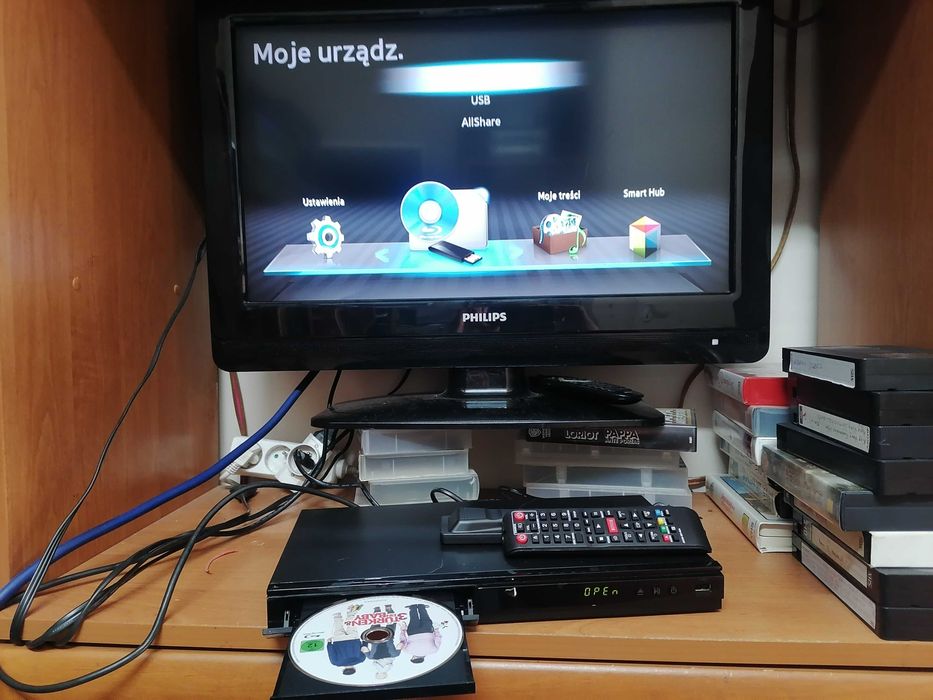 Odtwarzacz Blu-ray Samsung BD-E5500 pilot HDMI/USB