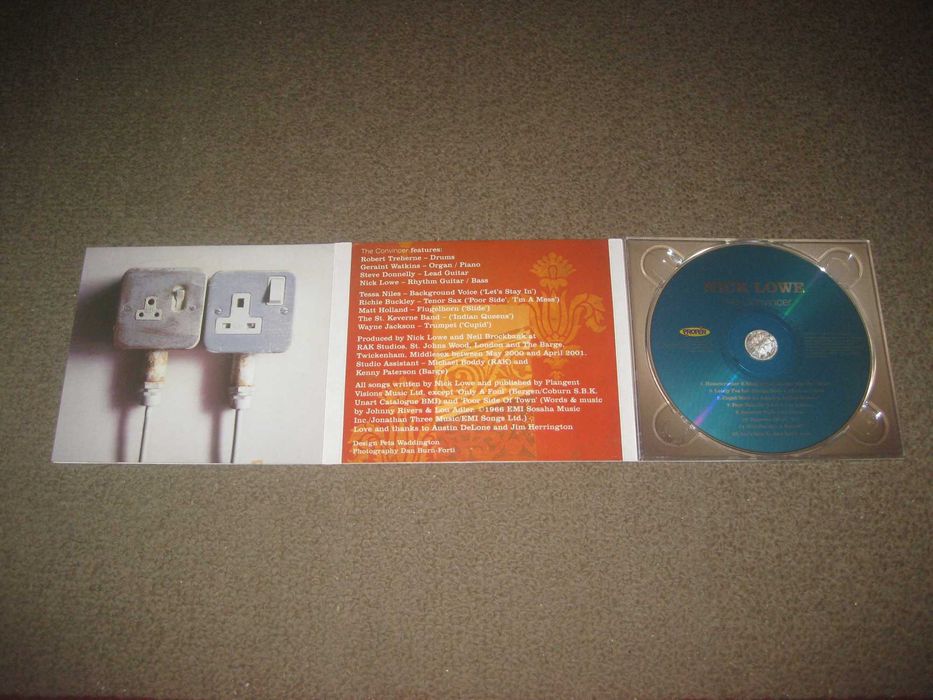 CD do Nick Lowe "The Convincer" numa Edição Especial em Digipack