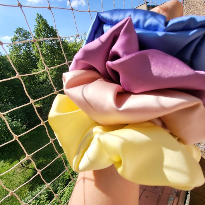 Gumki satynoqo/jedwabne scrunchie