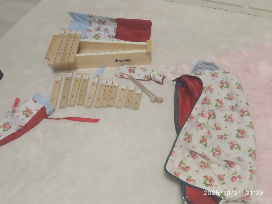 Xilofone de madeira 15 notas