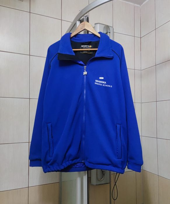 Polar męski Regata Outdoors L niebieski błękitny granatowy jasny rozsu