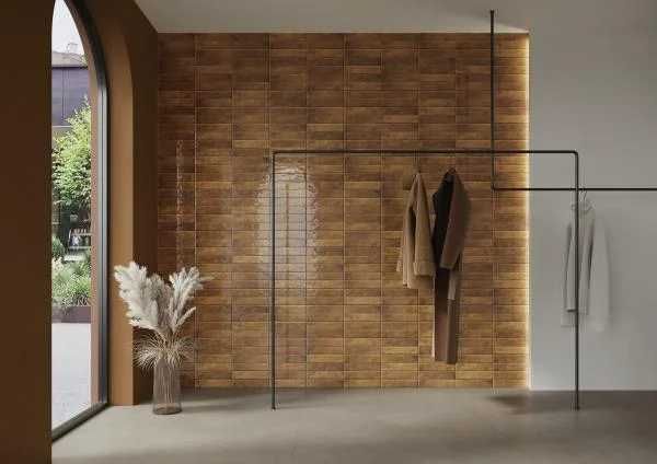 Ścienne płytki ceramiczne MONPELLI MIX STRUKTURA POŁYSK 6,5X29,8 Gat2