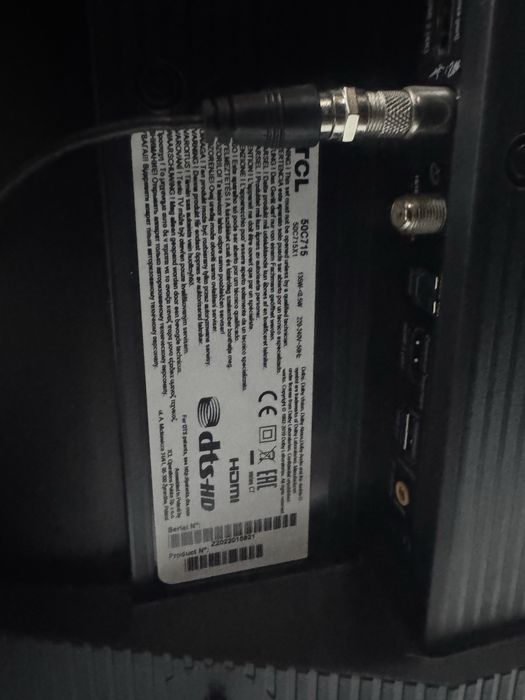 телевізор TCL 50 C715