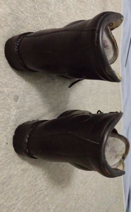 Espetaculares botas de montanhismo Kamet em couro genuíno