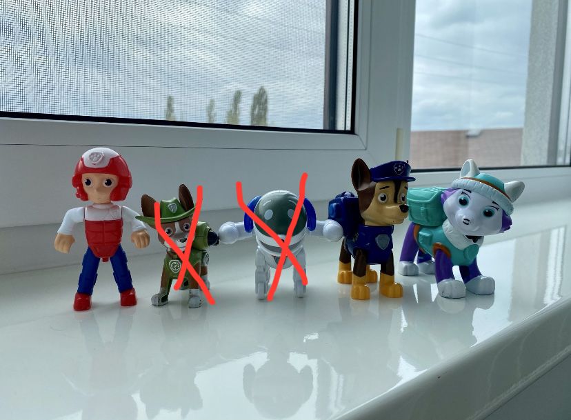Фігурки щенячий патруль