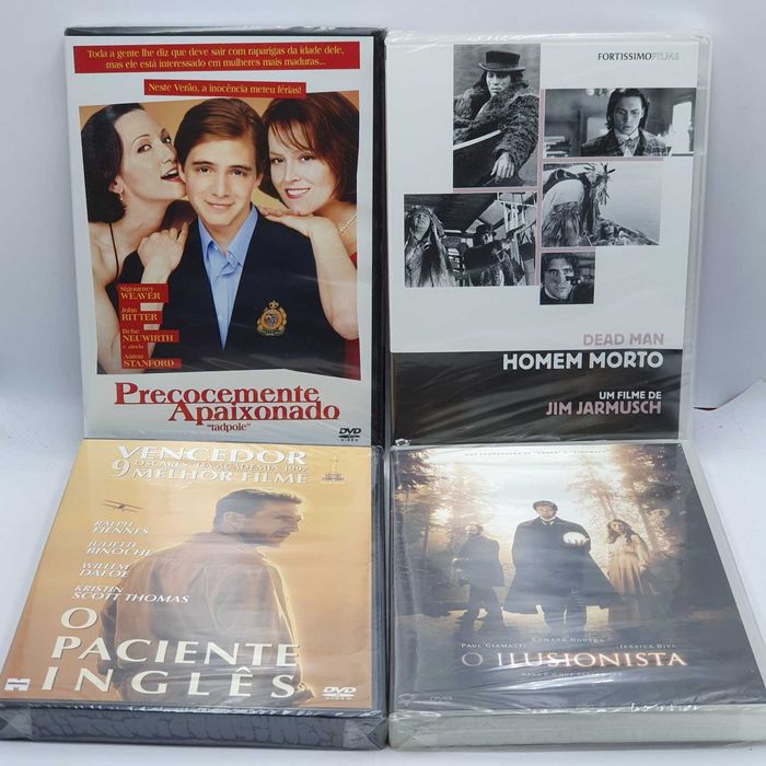 Lote 6/4 - Pack de 18 Filmes Novos e Selados em DVD - Ref.VI