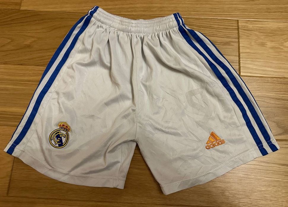 Дитячі білі шорти Adidas Real Madrid