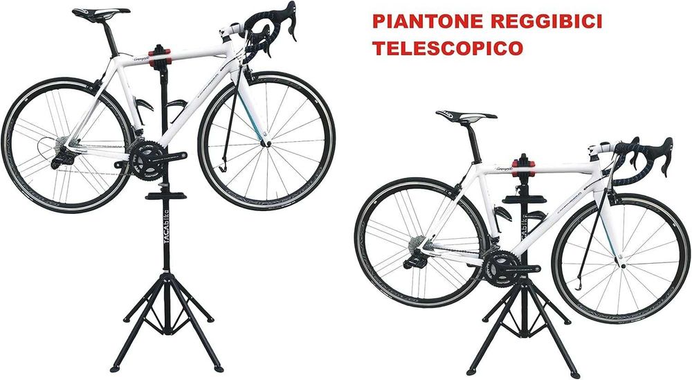 Tacabike Stojak rowerowy, czarny, 117 x 25 x 16,5 cm