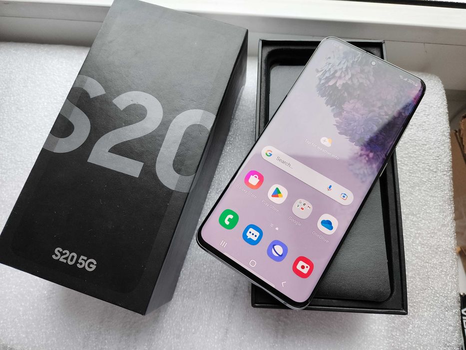 Samsung Galaxy S20 5G SM-G981U1 DS Gray Snapdragon 865