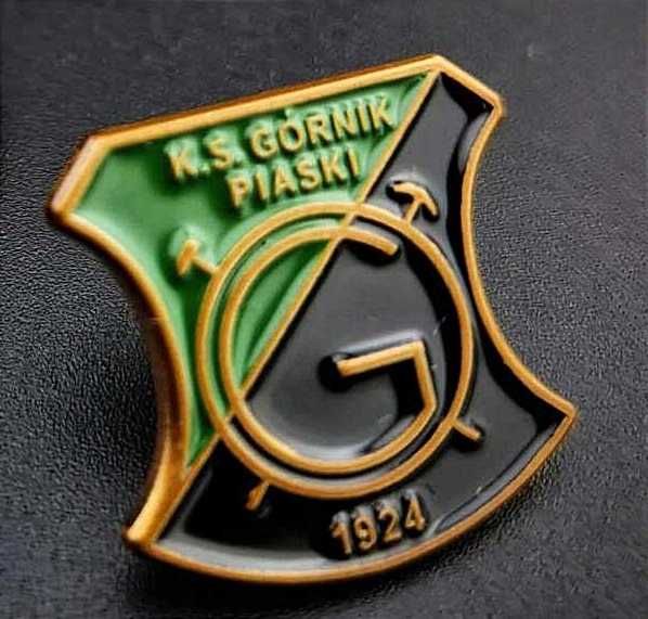 Górnik Piaski znaczek pins wpinka