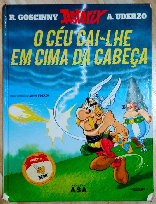 Vários álbuns de Astérix