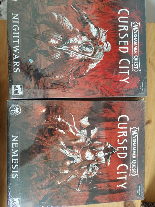 Warhammer Cursed City dodatki Rezerwacja