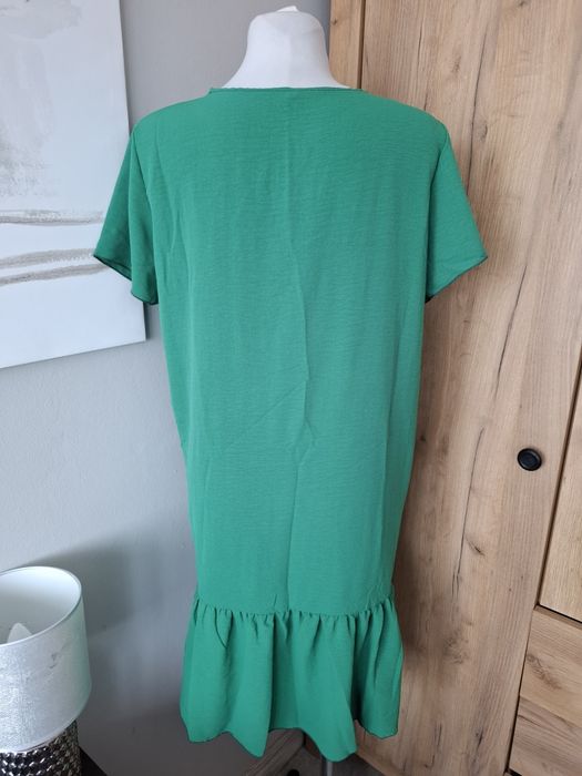 Zielona sukienka plus size