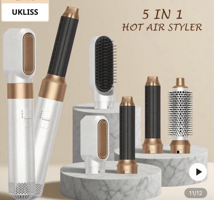 Modelador de cabelo 5 em 1