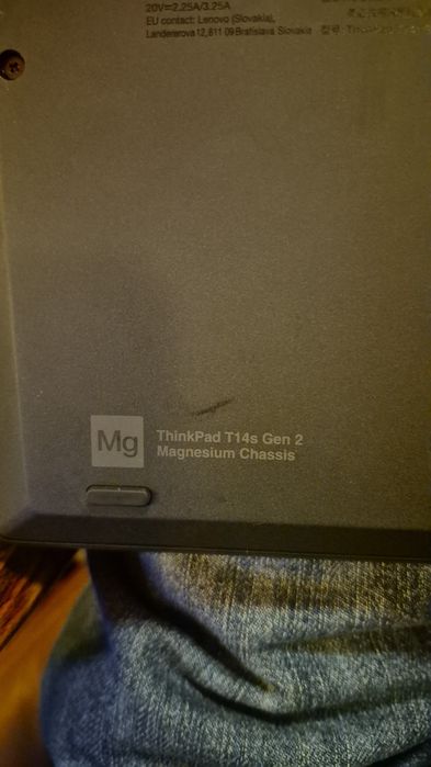 Laptop Lenovo Thinkpad T14s Gen 2 14" Intel Core i7-1185G7 32 Gb 512 Gb
