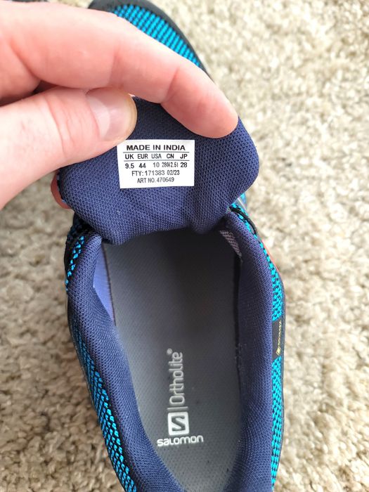 SALOMON Custer Gore-Tex р 43 Оригінал! Трекінгові кроссовки