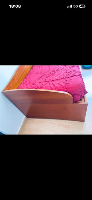 Cama  Dupla EM Madeira