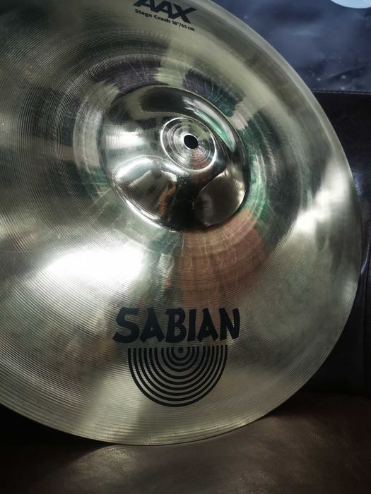 NOWY Sabian AAX 18" Crash talerz perkusyjny. Perkusja