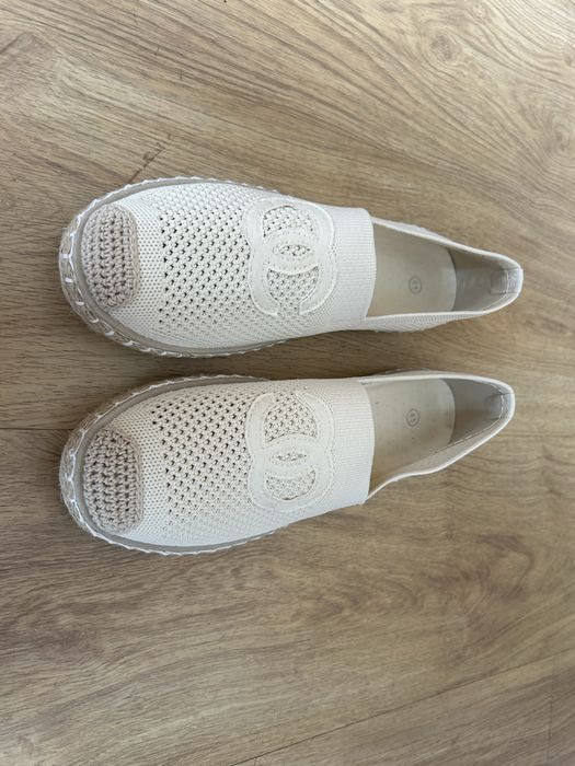 Damskie beżowe espadryle r. 41