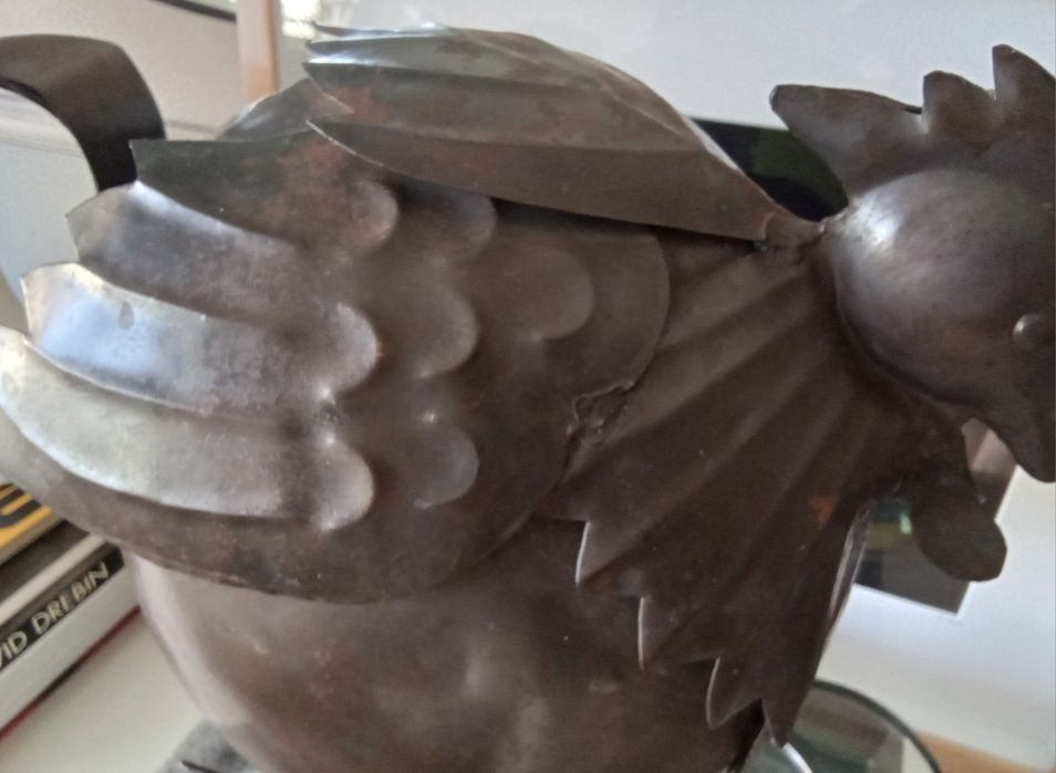 Galinha Metal I Objecto Decoração