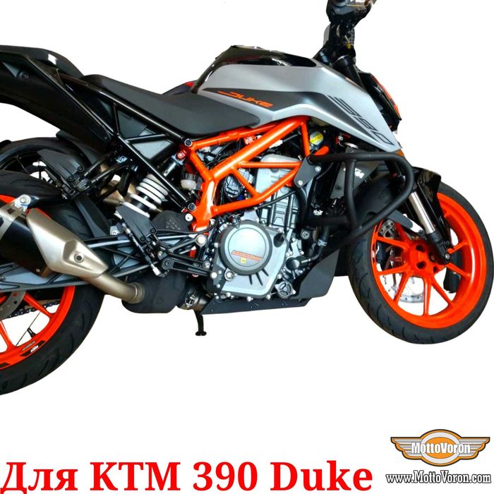 Защитные дуги KTM 390 Duke клетка KTM 390 защита обвес 2013-2023