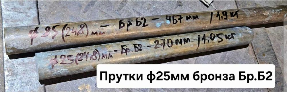 Бронза берілієва Бр.Б2 (листи, прутки, дріт)