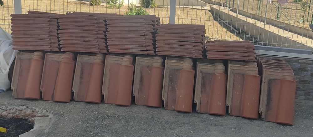 Telhas terracota 210 unidades