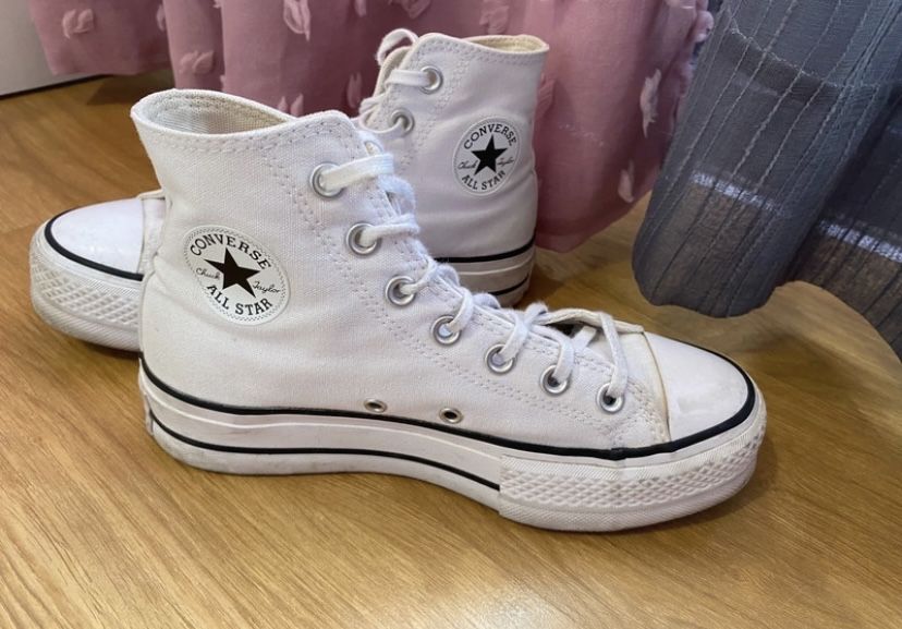 Converse Chuck Taylor Converse 25 Olx All Star Converse Plataforma