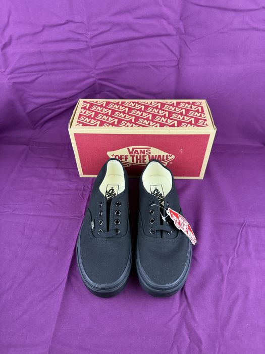 Vans Authentic Triple Black czarne trampki 36.5 nowe