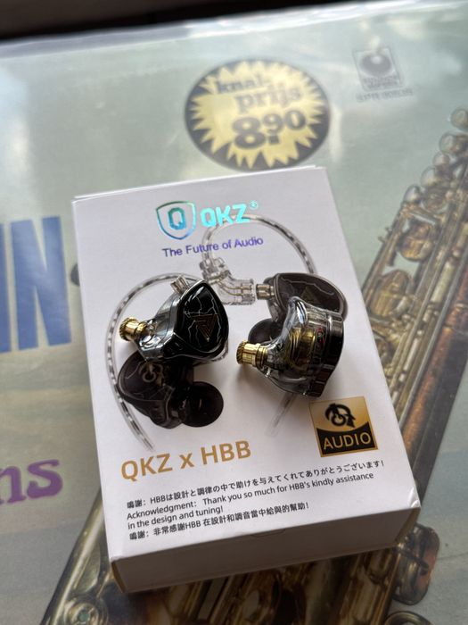 Внутрішньоканальні iem навушники QKZ x HBB 1DD
