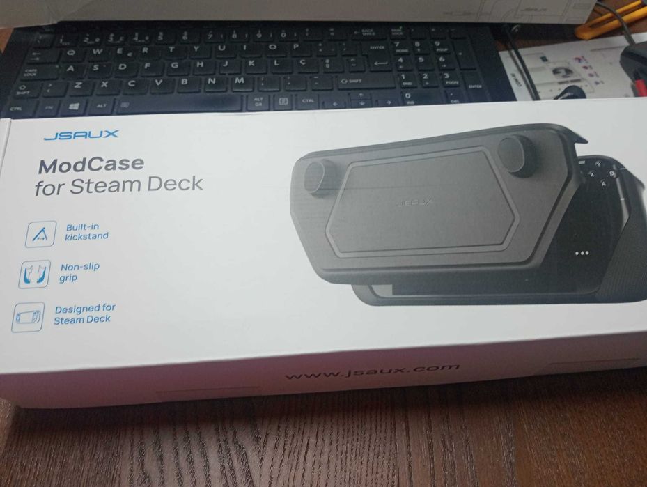 JSAUX ModCase Steam Deck + Cooler Kit (PC0104+GP0200) - NOVO