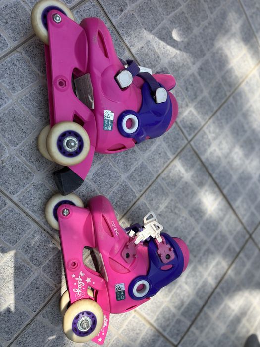 Patins Decathlon (oxelo) Play 3. Tamanho 26- 28
