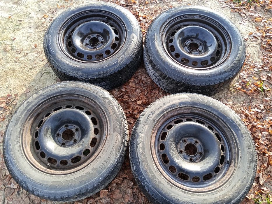 Koła 225/60 r16 Citroen C5 x7 III zimowe 17r.