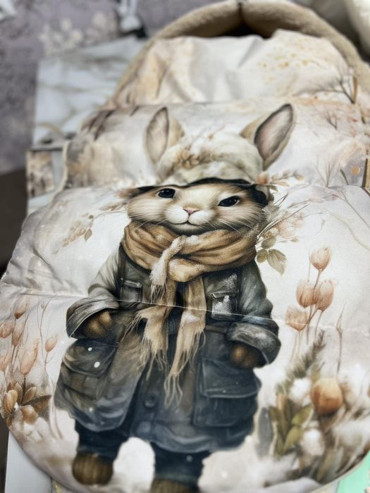 Конверт зимовий з муфтами футмуф