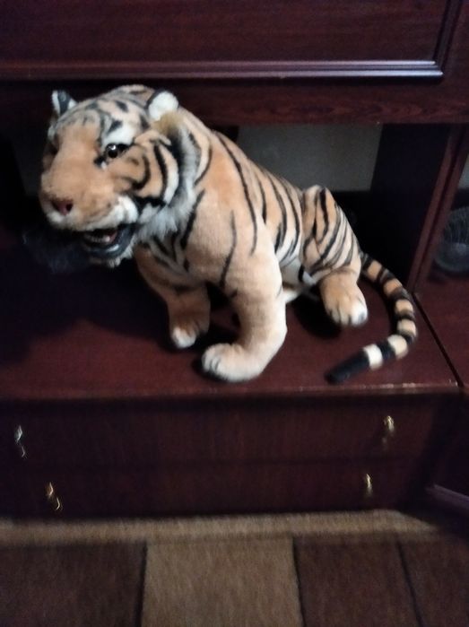 Детская мягкая игрушка тигр