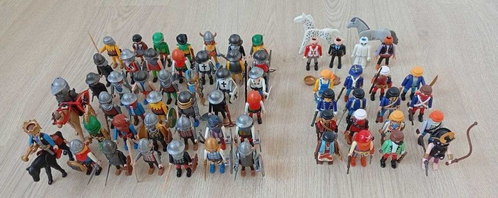 PLAYMOBIL (рыцари, пираты, викинги)